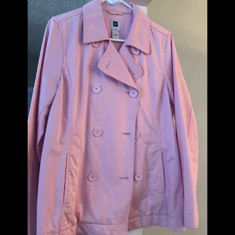 Gap Baby Pink Pea Coat
